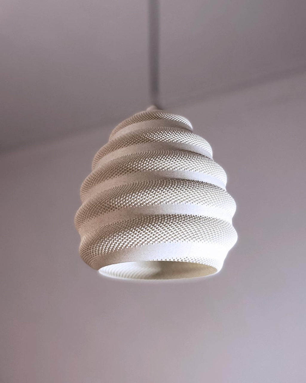 Toro Pendant Lamp Spiral - Printique Decor