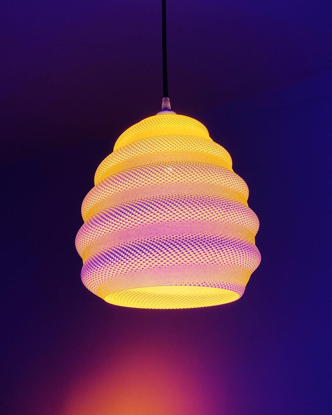 Toro Pendant Lamp Spiral - Printique Decor