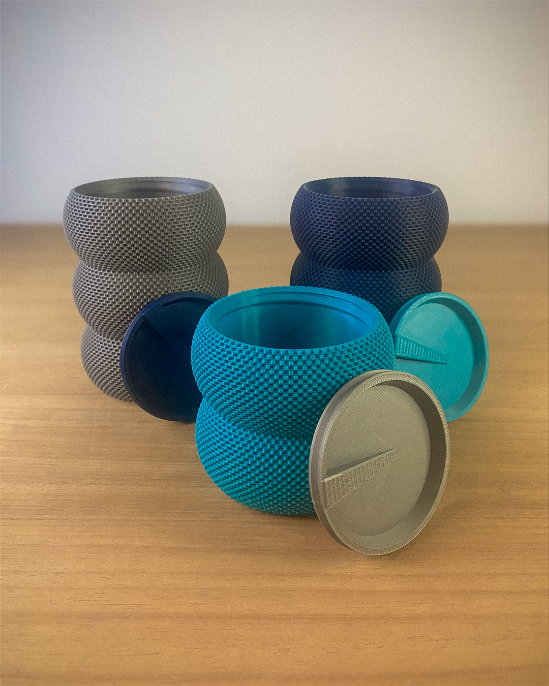 Ripple Mesh Desk Storage x 2