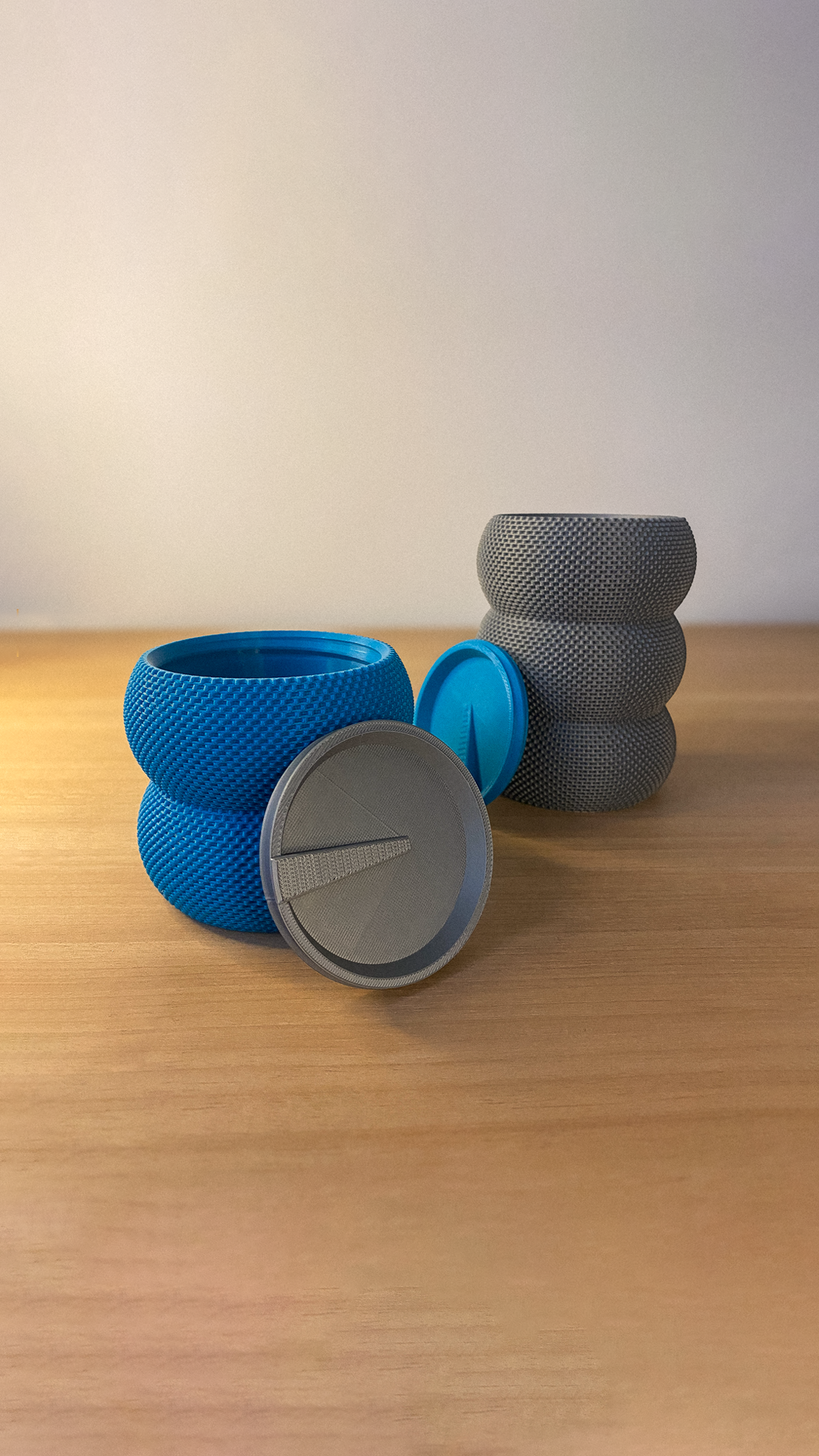 Ripple Mesh Desk Storage x 2