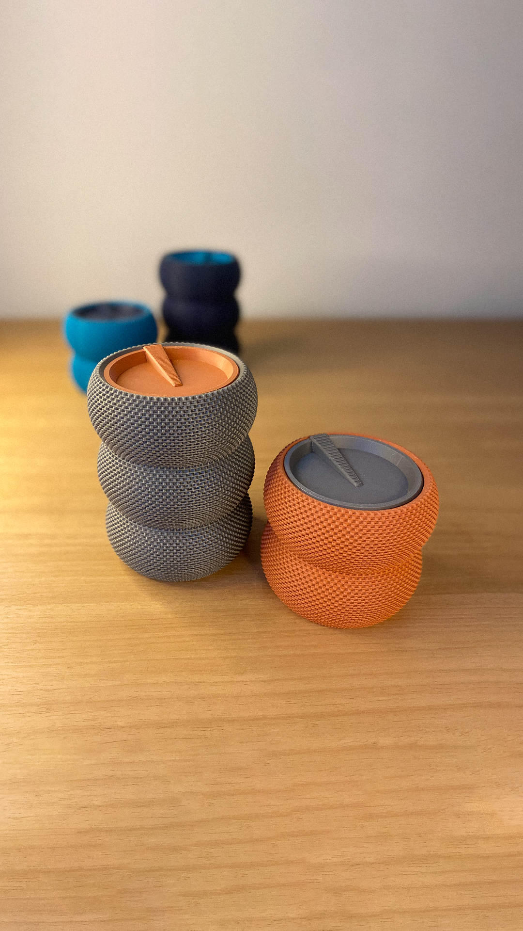 Ripple Mesh Desk Storage x 2