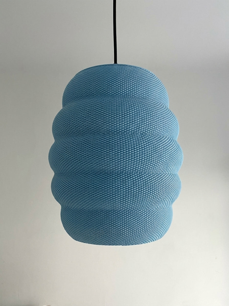 Honeycomb Bee Lampshade — Ripple Mesh 3D Printed Pendant