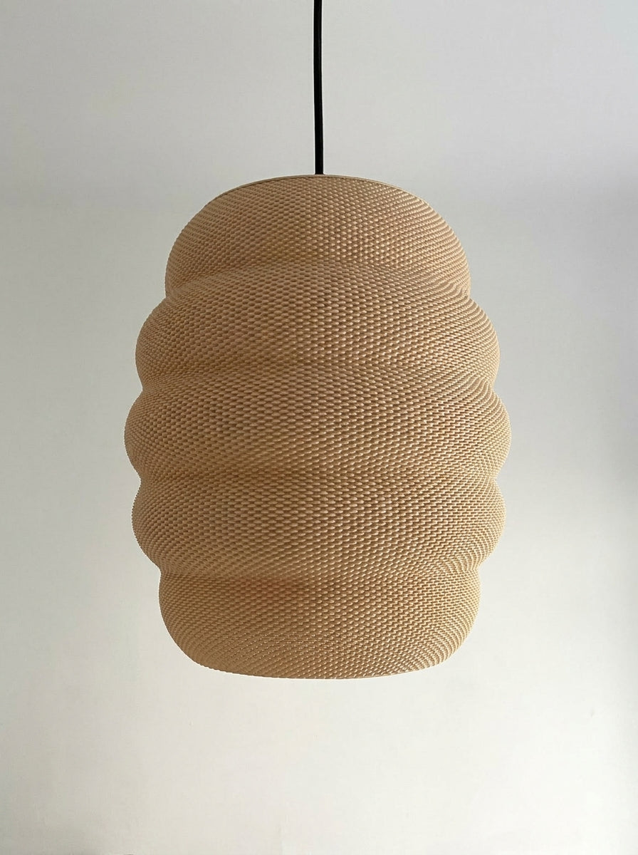 Honeycomb Bee Lampshade — Ripple Mesh 3D Printed Pendant