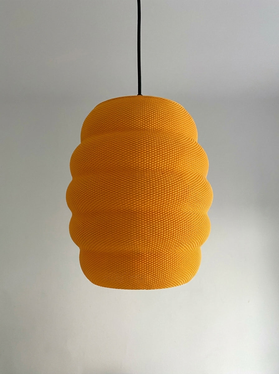 Honeycomb Bee Lampshade — Ripple Mesh 3D Printed Pendant