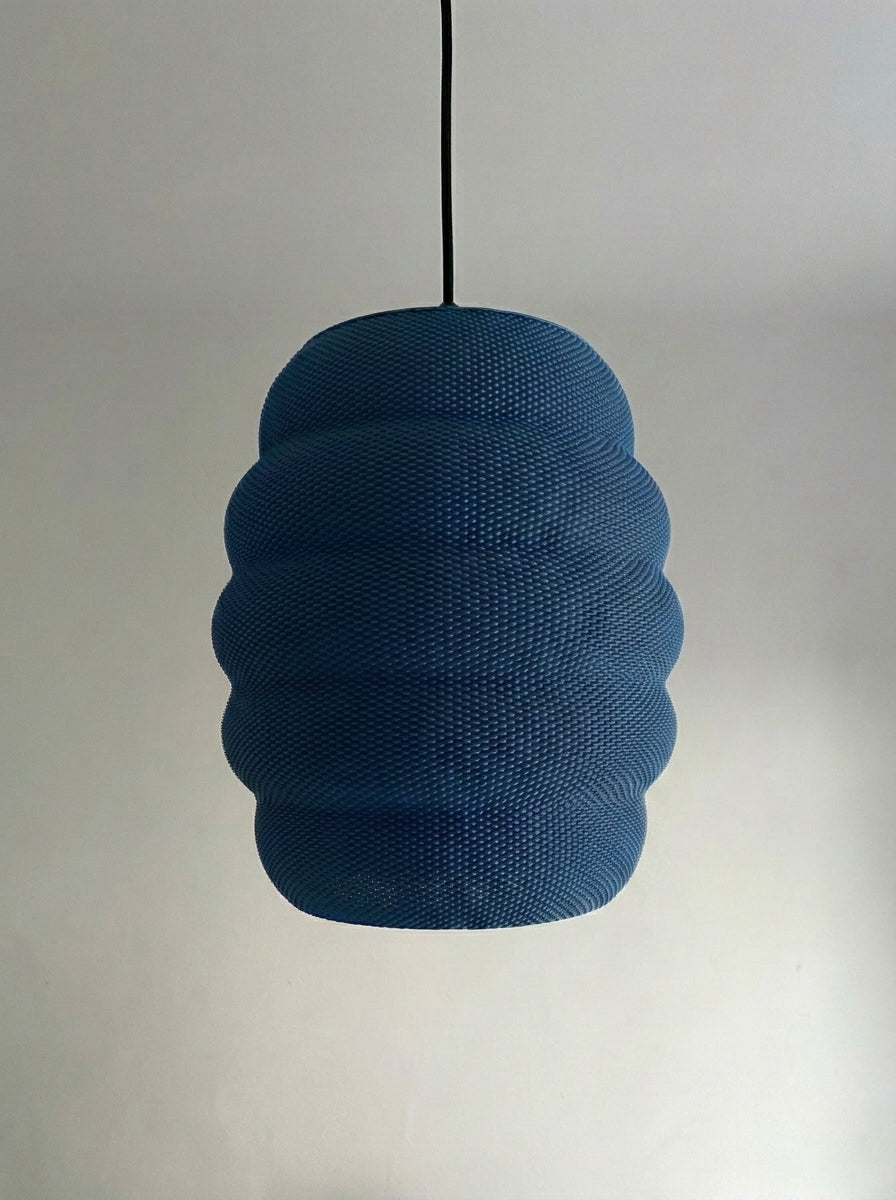 Honeycomb Bee Lampshade — Ripple Mesh 3D Printed Pendant
