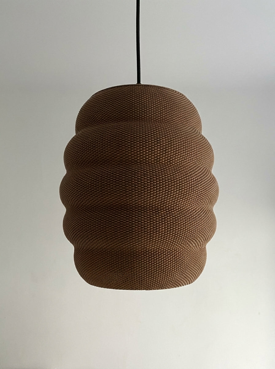 Honeycomb Bee Lampshade — Ripple Mesh 3D Printed Pendant