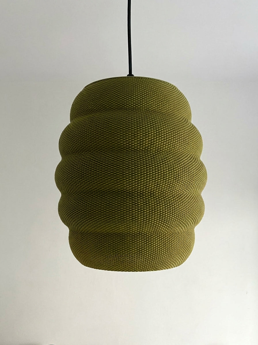 Honeycomb Bee Lampshade — Ripple Mesh 3D Printed Pendant