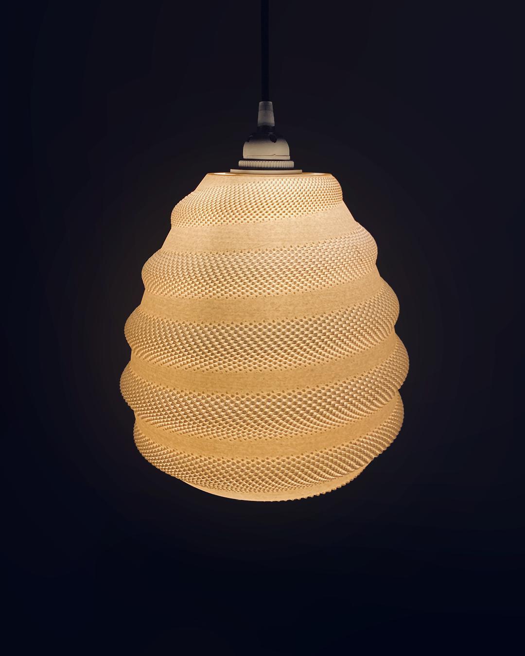 Toro Pendant Lamp Spiral - Printique Decor